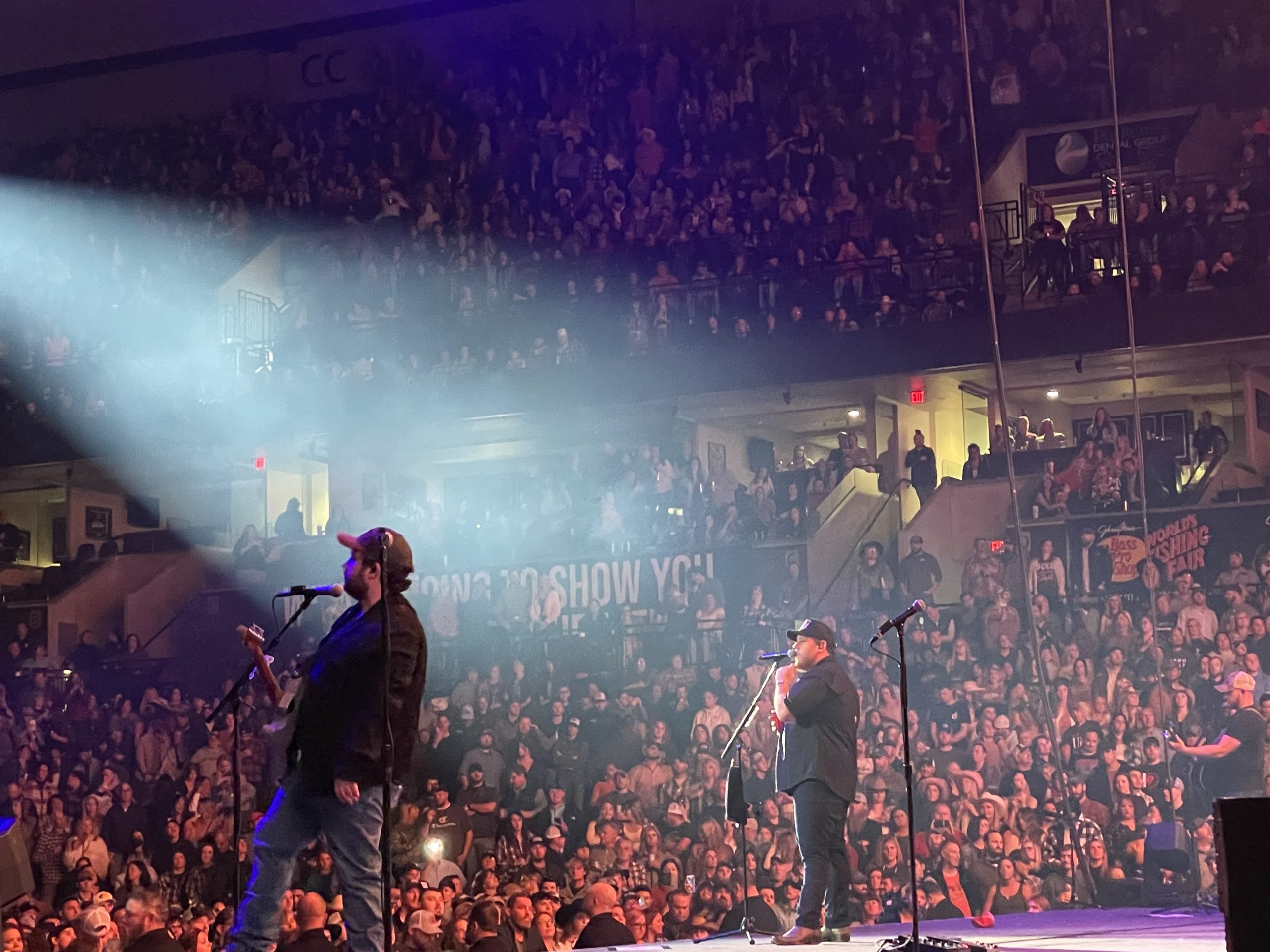Living Lucky with Luke Combs Private Concert